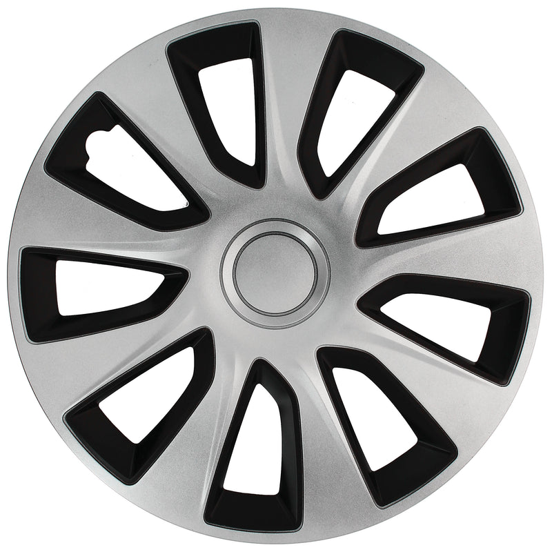 Wieldoppen 17 inch Washington zilver/zwart