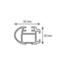 Cruz Cargo Aluminium Zwart geschikt voor Mercedes Benz Sprinter L2H2 (II) (2006-2018)-5