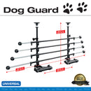 Hondenrek Auto Deluxe - metaal