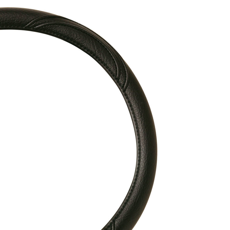 Auto stuurhoes zwart PVC