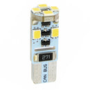 LED lampjes T10 SMD 12v 5W storingsvrij 2st 8 LEDS