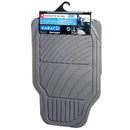 Mattenset rubber -Carat- grijs 4stape