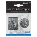 Embleem "Christopher" afmeting 35x3,5mm