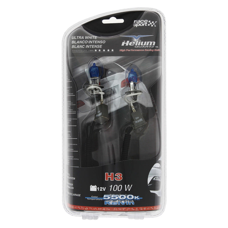 Autolampen set H3 -Helium Quartz- 12v 100w 2st