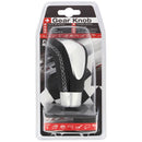 Pookknop -Classic- zwart leer