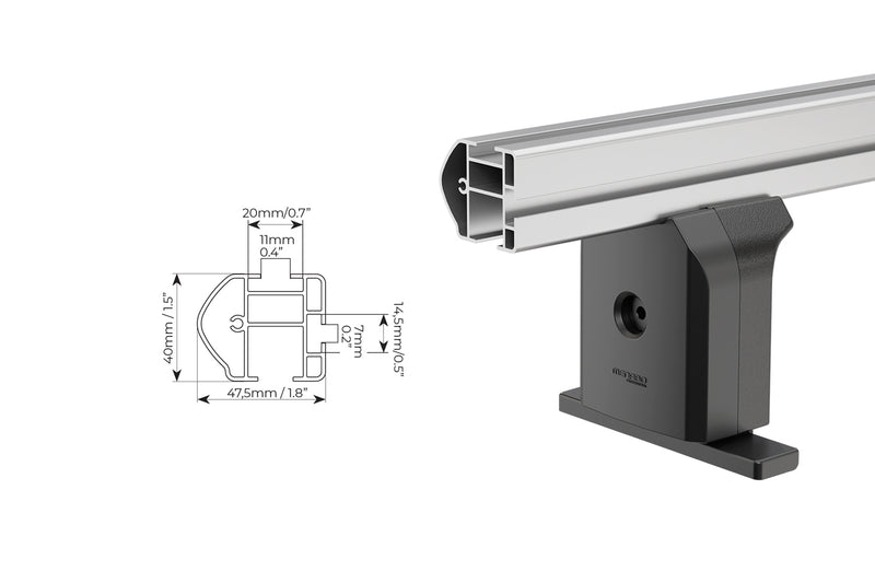 Menabo Professional geschikt voor Citroen Berlingo L2 (2008-2018)-5