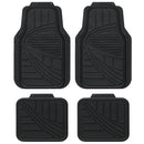 Universele Automatten Delta zwart 4 Stuks