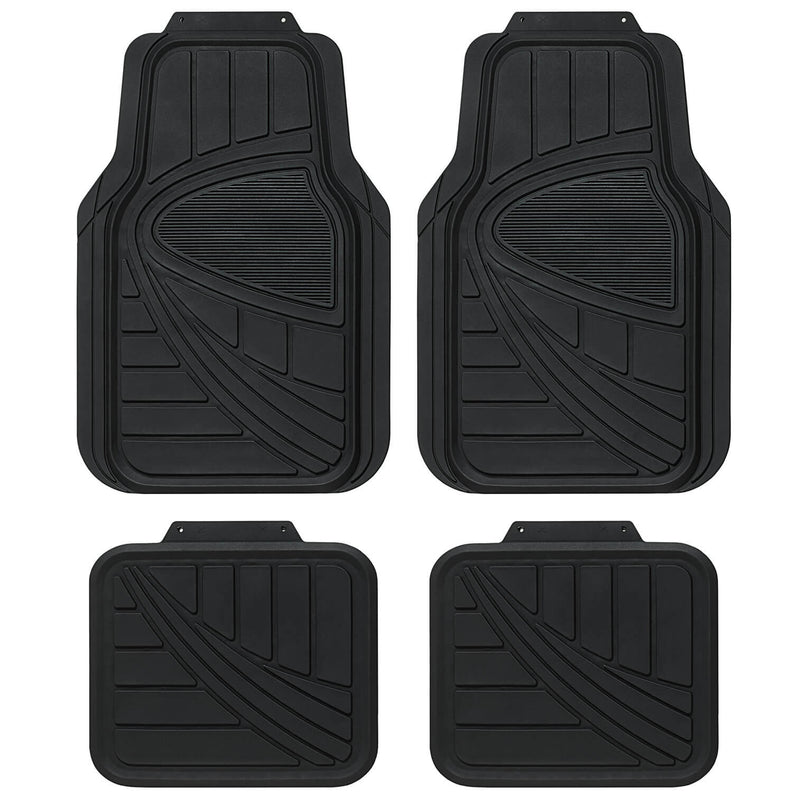 Universele Automatten Delta zwart 4 Stuks