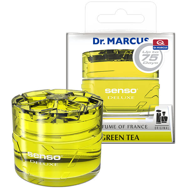 Deluxe Glazen Luchtverfrisser: Green Tea