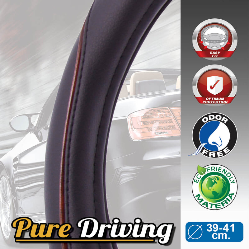 Auto stuurhoes truck series" zwart 39-41cm