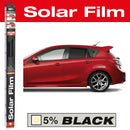 Raamfolie 76x300 cm zwart