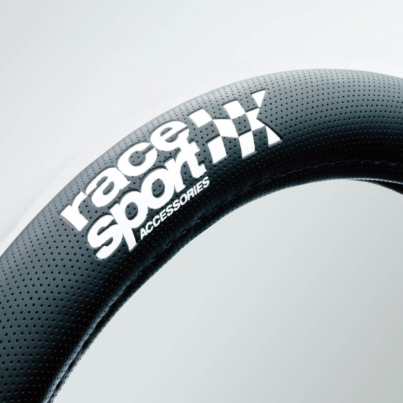 Funda Volante Race Sport NEGRA Con Carbono