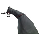 Handrem hoes leer -zwart-