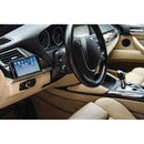 Magnetische telefoonhouder met luchtrooster clips zilver