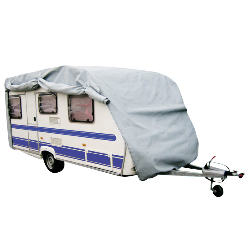 Caravan beschermhoes / afdekhoes PVC 585X225X220cm (5,18Mx5,