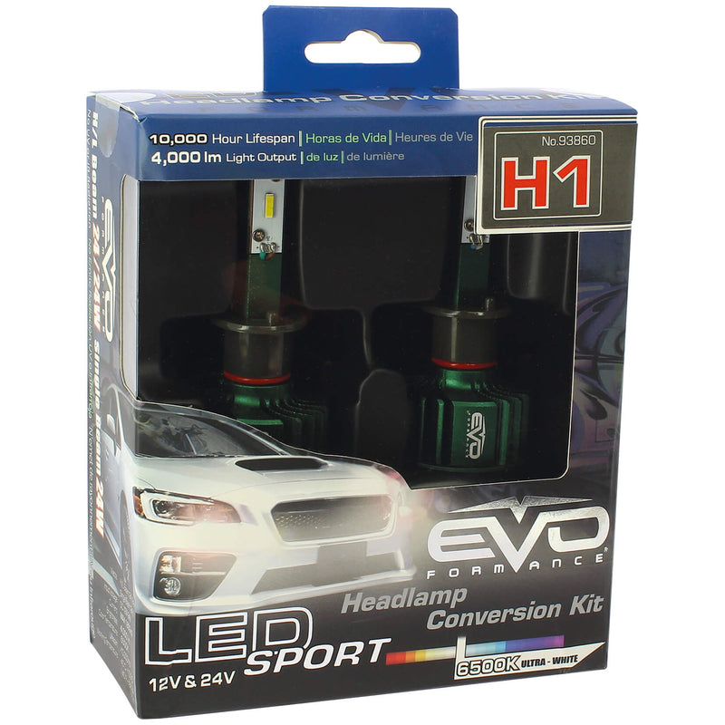 LED-Koplamp ombouwset sport H1 6.000K 12/24V