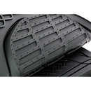 Deep dish rubber automat zwart 3st