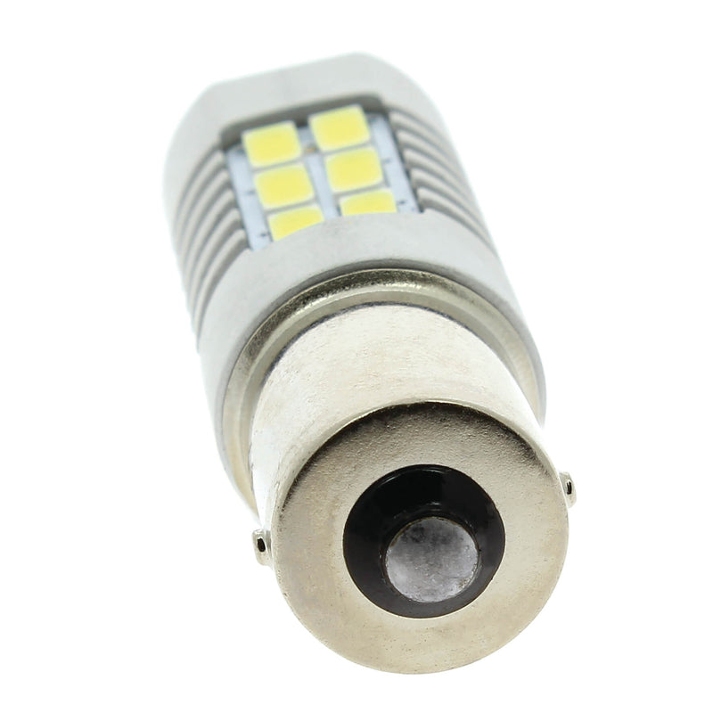 LED lamp Canbus ELITE 600LM 12/24V BA15S P21W WIT 1ST