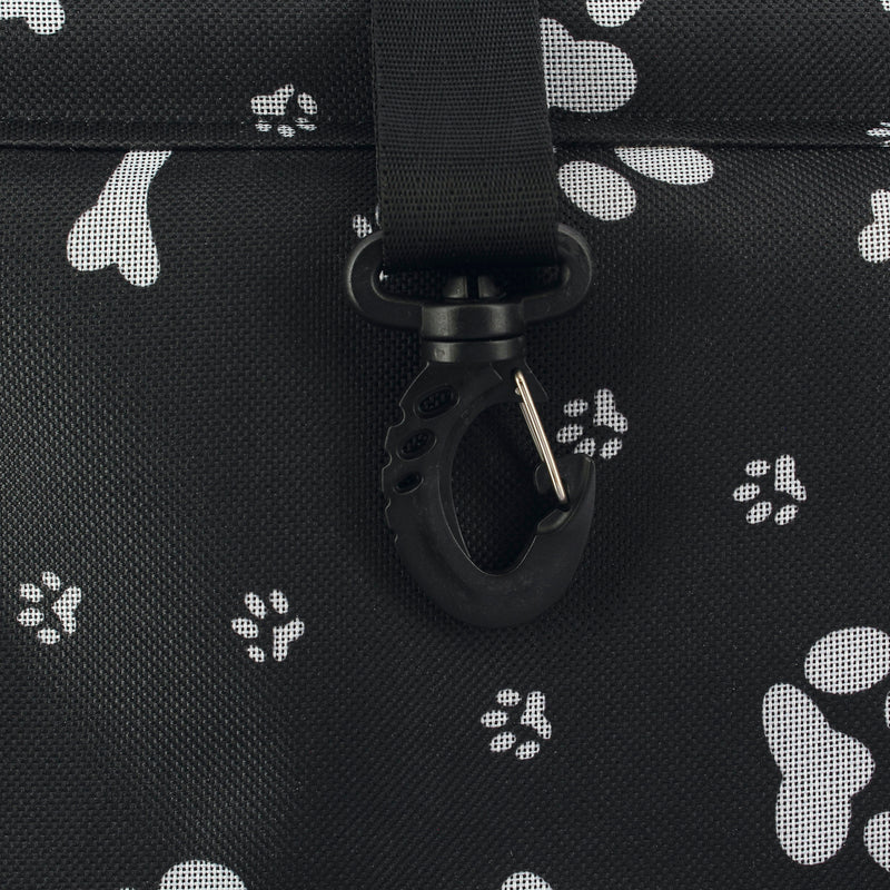 Luxe Autostoel Hond 39x39cm Zwart