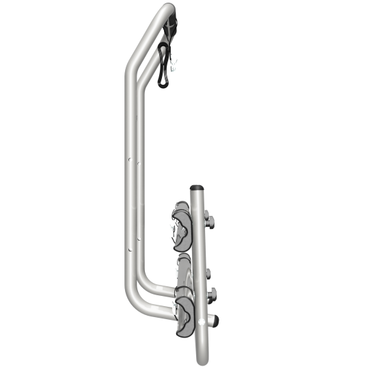 Perruzzo 4X4 Alu Fietsendrager With trails Stelvio