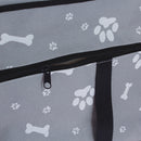 Luxe Autostoel Hond 39x39cm Grijs