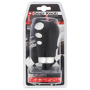 Pookknop -Matador- zwart leer