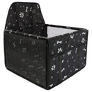 Luxe Autostoel Hond 39x39cm Zwart