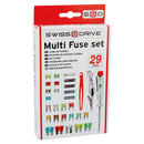 Multi Zekeringen Set 29St  (3 Types Steek en Torpedo)