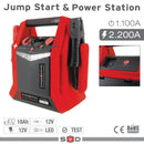 Jump starter max 2200A 12/220V