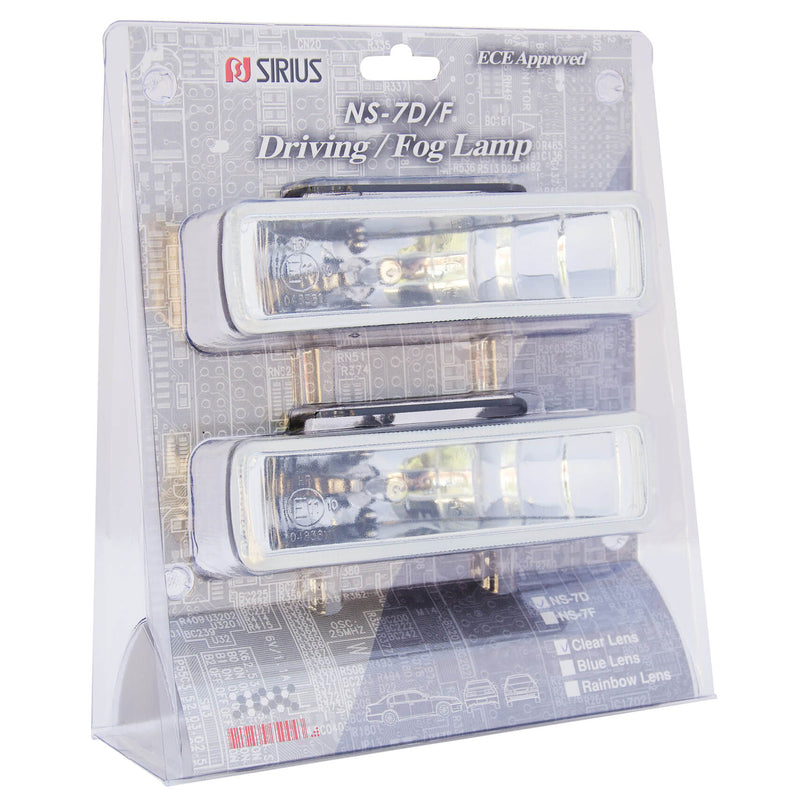 RIJ-/MISTlamp 153x40mm H3 12V 55W. 2st