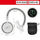 Bandenspanningsmeter 5 Bar met slang