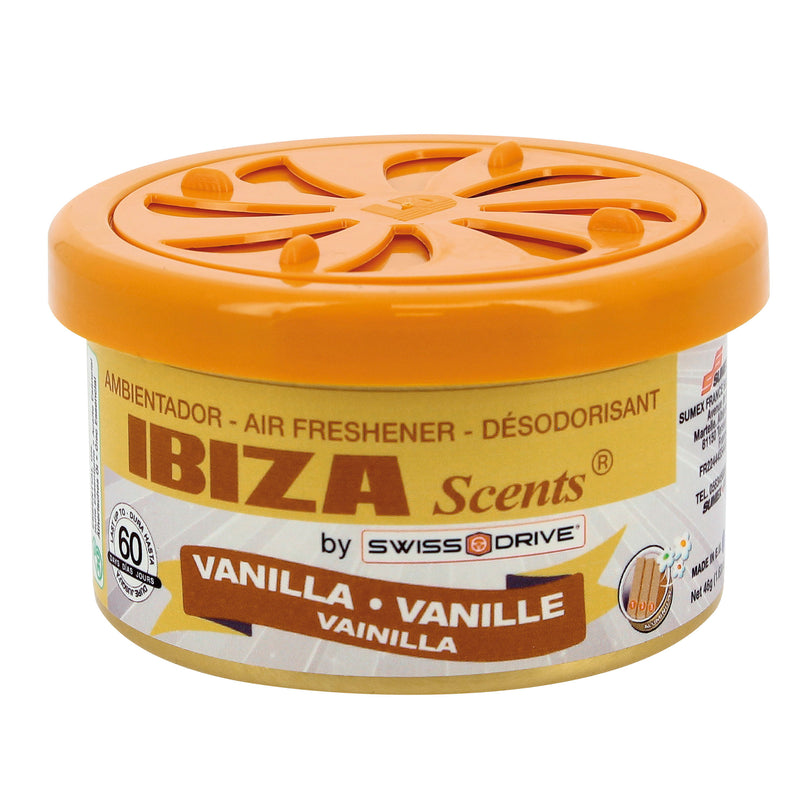 Luchtverfrisser Blikje Ibiza - Vanille blister