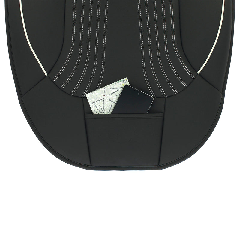 Stoelhoes "Prestige" Zwart/Wit Afwerking