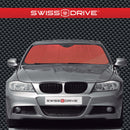 Zonnescherm voor mat L 145x70 cm rood