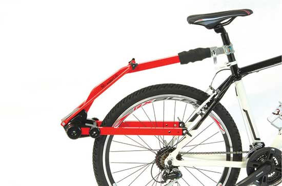 Peruzzo kinderaanhangwagen Rood