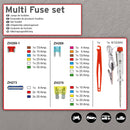 Multi Zekeringen Set 29St  (3 Types Steek en Torpedo)